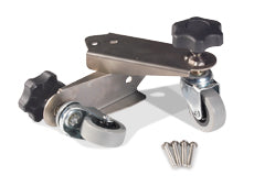 Numatic 908028 Twintec Aluminium Floor Tool Adjustable Castor Plastic Plate