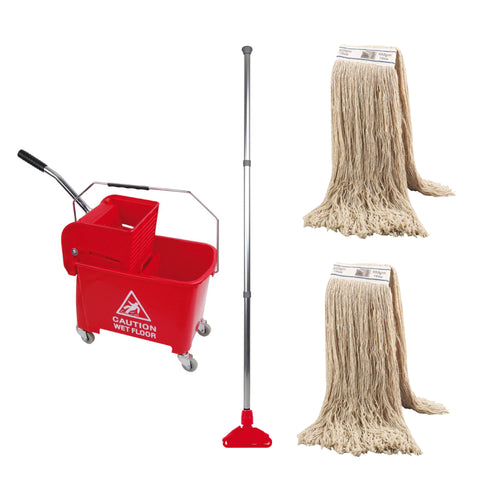 Kentucky Mop and bucket Set With Wringer 20L