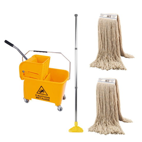 Kentucky Mop and bucket Set With Wringer 20L