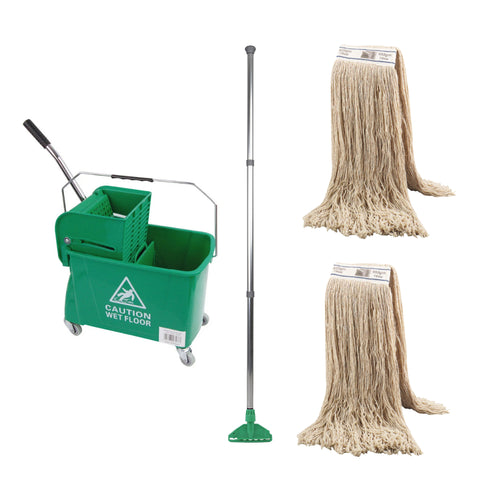 Kentucky Mop and bucket Set With Wringer 20L