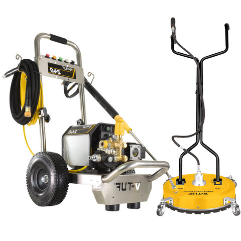 V-TUF VTUF240 Cold Pressure Washer 100Bar (1450psi) 12L/Min 240v Patio Kit