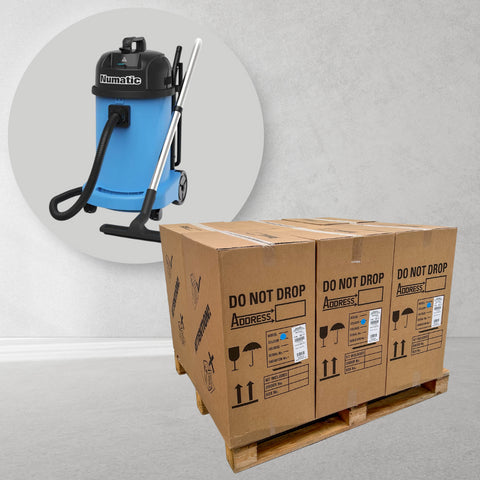 6 x Numatic WV470 Wet & Dry Vacuum Wholesale (Half Pallet)