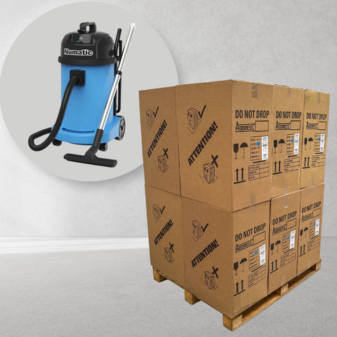 12 x Numatic WV470 Wet & Dry Vacuum Wholesale (Full Pallet)