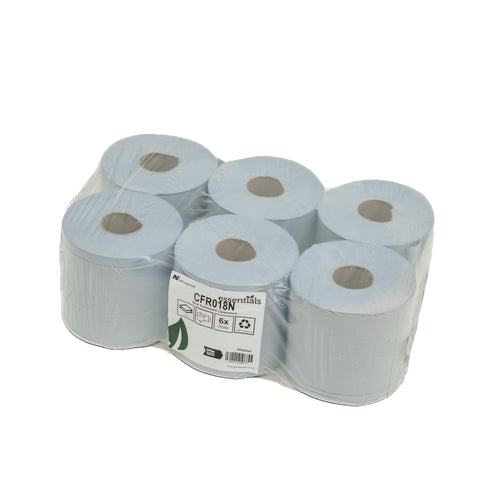 Blue Centrefeed Rolls 2ply