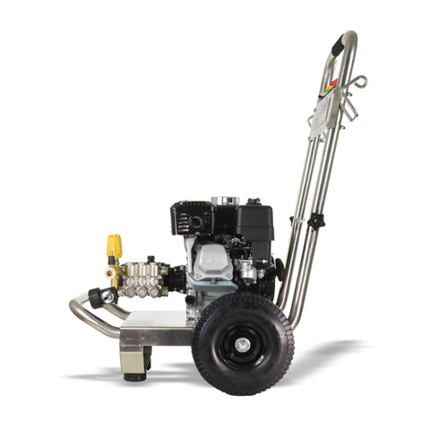 V-TUF DD065 6.5HP Honda Petrol Cold Pressure Washer 160Bar side view