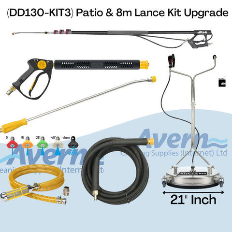 Patio kit upgrade for V-TUF DD130 13HP Honda Petrol Cold Pressure Washer 