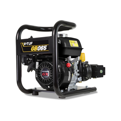 Rare view V-TUF GB065C 6.5HP Honda Petrol Cold Pressure Washer