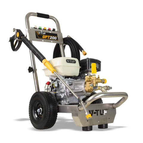 V-TUF GPT200 6.5HP Honda Cold Petrol Pressure Washer 190Bar (2755Psi) 12L/Min