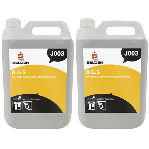 BGS Beer Glass Resparkle Detergent J003 5L (2 Pack) Selden