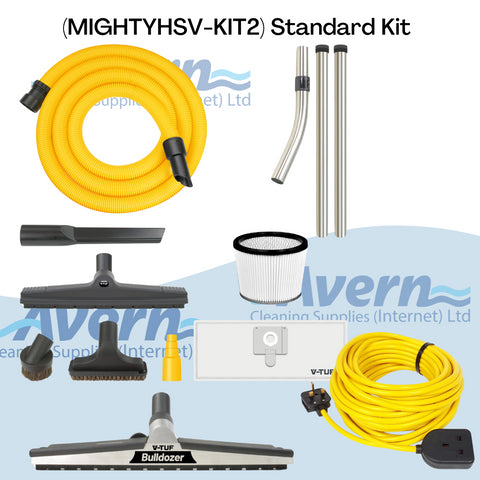 V-TUF MIGHTYHSV240-KIT2 M Class Vacuum Cleaner Warehouse Sweeper Kit