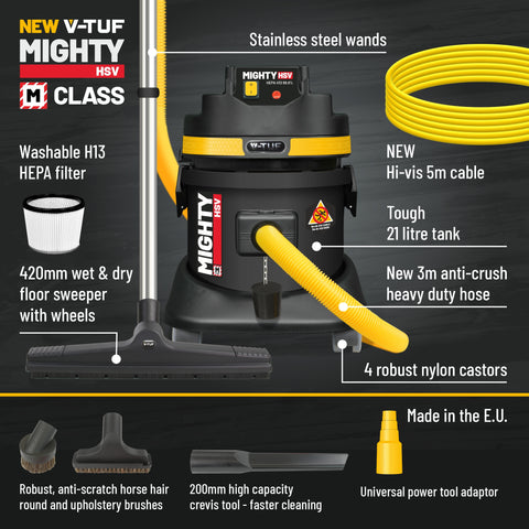 V-TUF MIGHTYHSV240 M Class Vacuum Cleaner