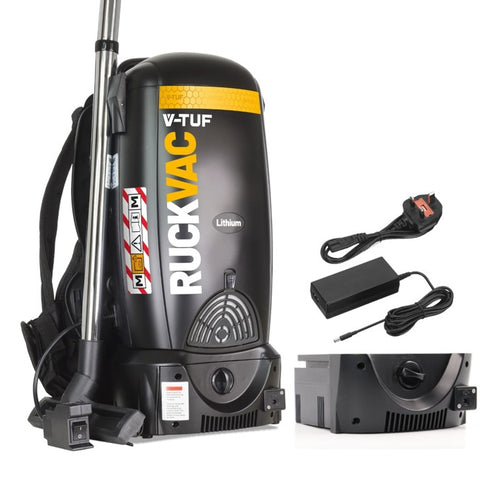 V-TUF RUCKVAC Cordless M Class Backpack Vacuum Cleaner - M Class H13