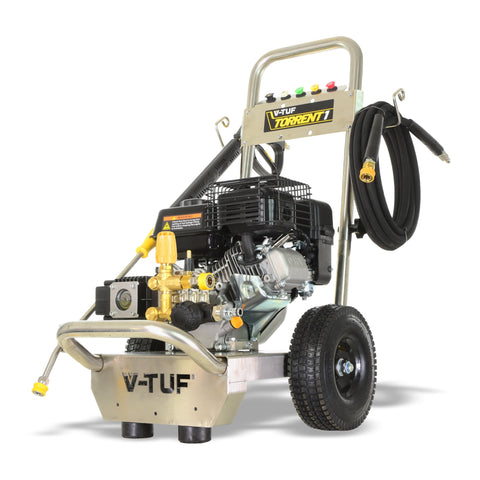 V-TUF TORRENT 1 7HP Cold Petrol Pressure Washer 190Bar (2755Psi) 13L/Min