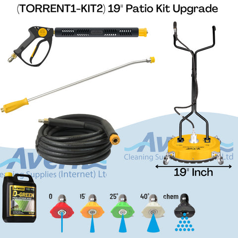 V-TUF TORRENT 1 7HP Cold Petrol Pressure Washer 190Bar (2755Psi) 13L/Min