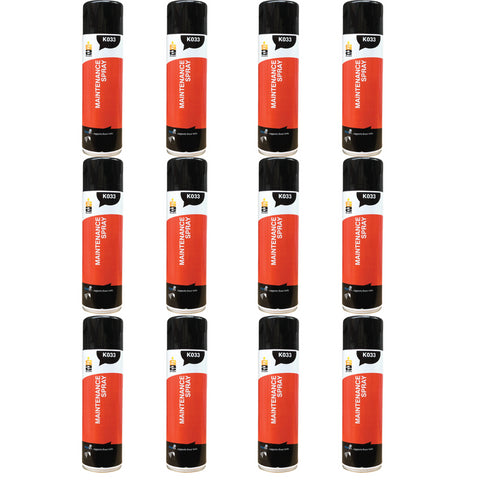 Maintenance Spray Aerosol K033 480ml (12 Pack) Selden