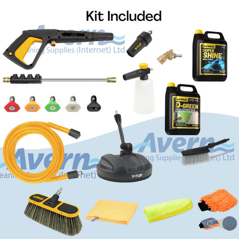 V-TUF V3 Pressure Washer Bundle 150Bar PRO Patio & Car Bundle