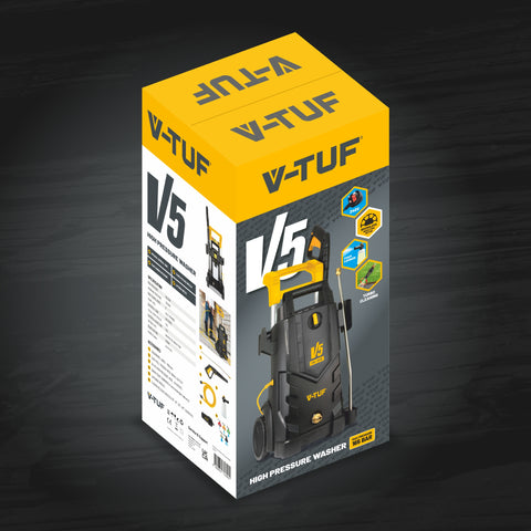 V-TUF V5 Pressure Washer Bundle 165Bar (2400PSI) Patio Bundle