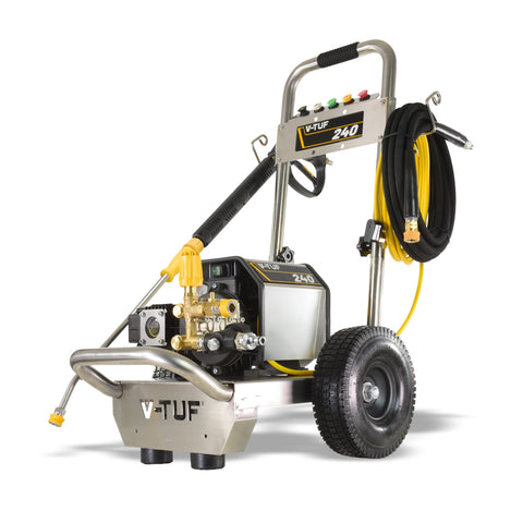 V-TUF VTUF240 Cold Pressure Washer 100Bar (1450psi) 12L/Min 240v