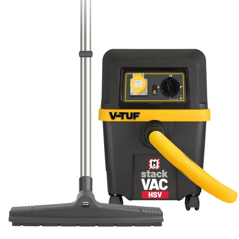 V-TUF STACKVAC HSV M Class Dust Extractor 110v 26L- Inc Power Tool Take Off