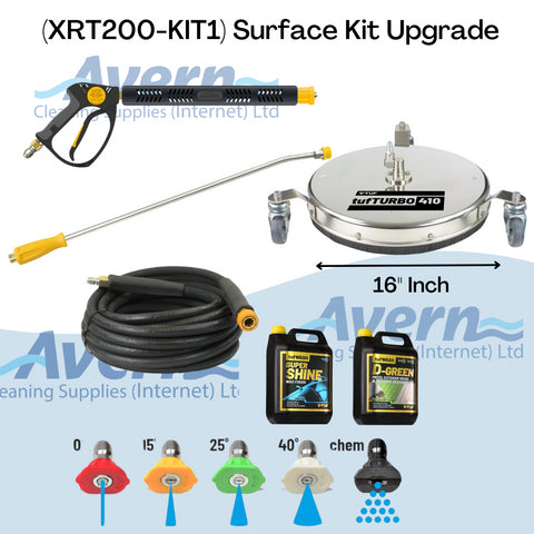 V-TUF XRT200 6.5HP Honda Petrol Cold Pressure Washer 190Bar (2755Psi) 12L/Min Surface Kit