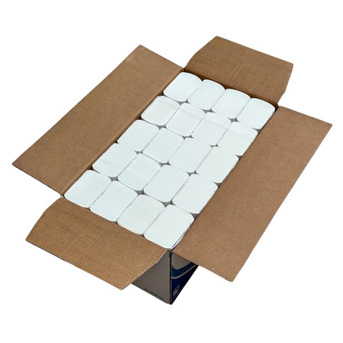 Z Fold White Paper Hand Towels 2ply (3000 Case)