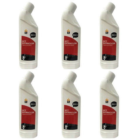 Act Extraclor Thick Bleach Toilet Cleaner E011 750ml (6 Pack) Selden