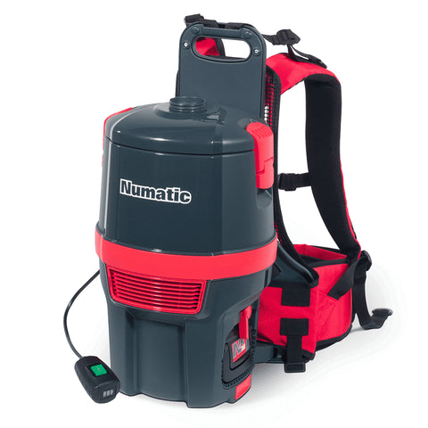 Numatic RSB150NXH HEPA Cordless Back Pack Battery Vacuum Cleaner