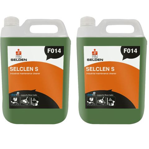 Selclen S Industrial Cleaner F014 5L (2 Pack) Selden