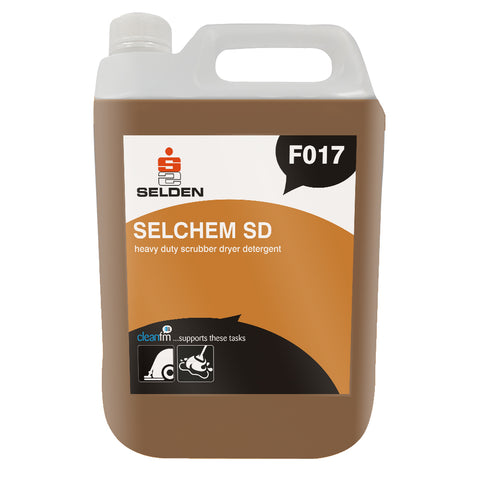 Selchem SD Floor Detergent F017 (Low Foam) 5 Litre Selden